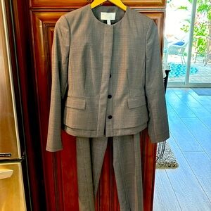 Boss Hugo Boss Jasyma Wool Jacket Blazer Women’s Size 6 in Steel Fantasy Gray